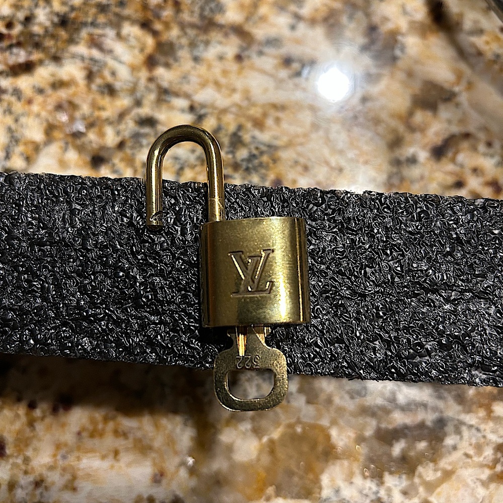 Louis Vuitton Gold 322 Lock and Key!